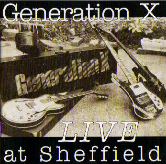 Generation X CD Live At Sheffield Orig