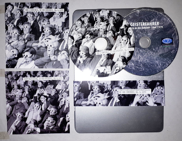 Din A Testbild CD In Die Zukunft 1979 Metal Box - mit Geisterfahrer Bonus CD ltd 150